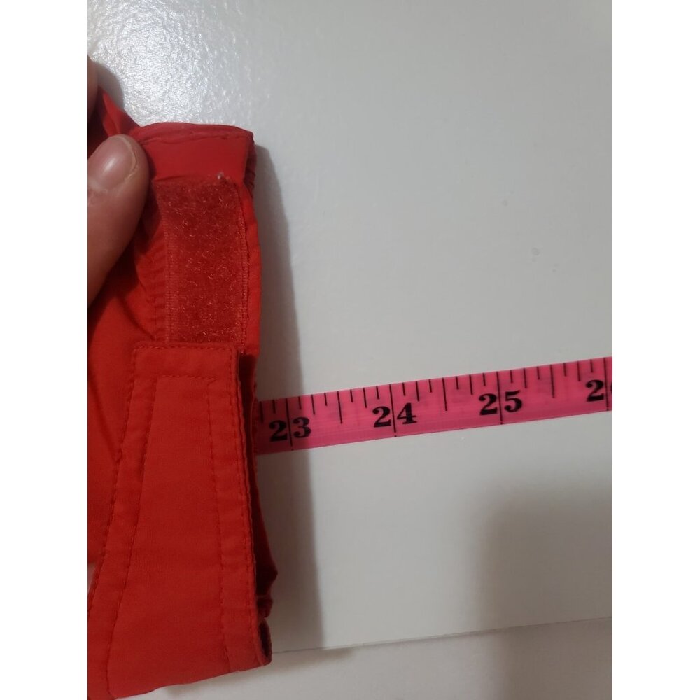 Eddie Bauer Red Lightweight Nylon Jacket Sz L Gorpcore Outdoors Hiking Camping - Picture 11 of 12